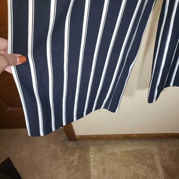 Forever 21 Women's pinstripe Pants Sz Small - Picture 4 of 6